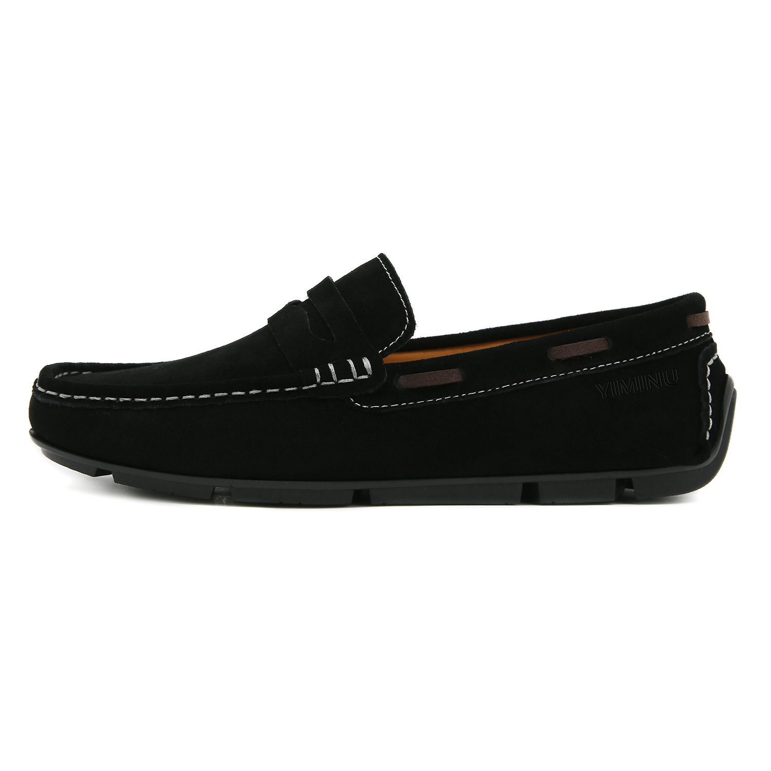 

Eminu Мужские повседневные туфли с низким верхом, черные