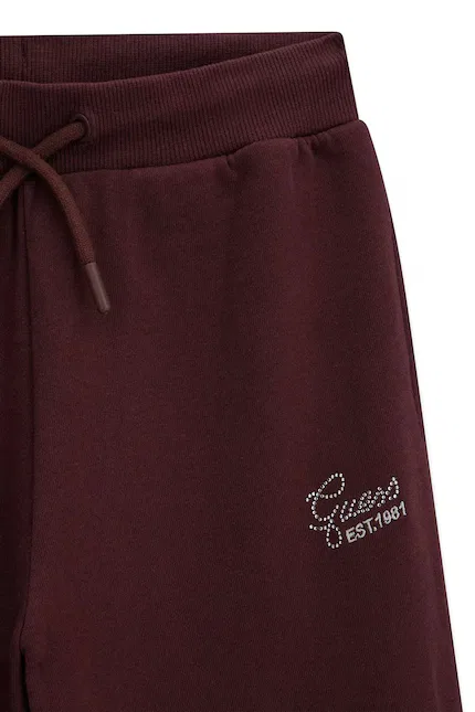 Спортивные штаны из хлопка Guess, синий — фото 3