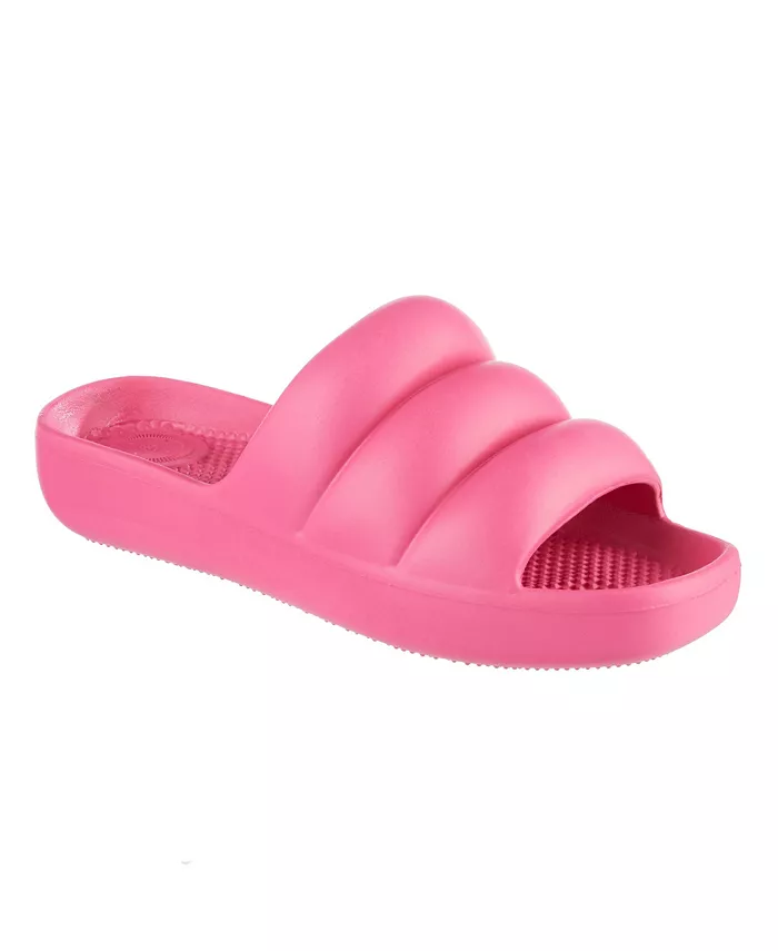 Женские плюшевые шлепанцы Molded Puffy с технологией Everywear Totes, розовый