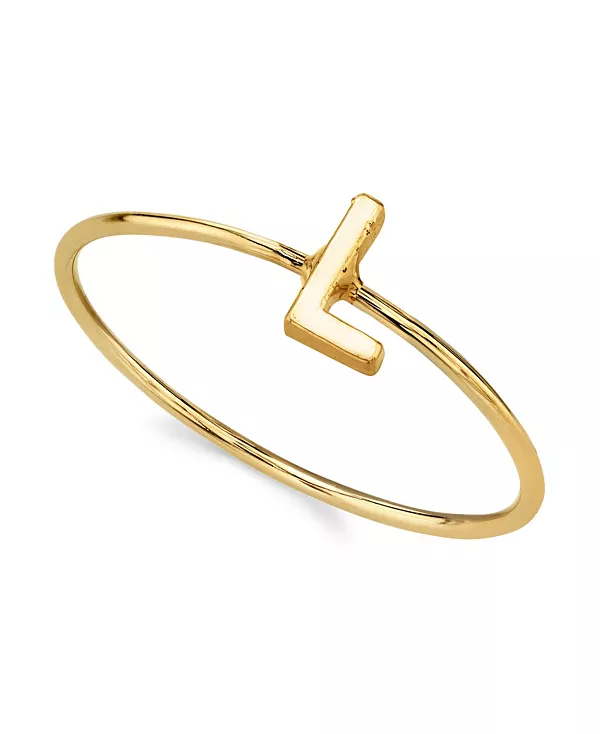 

Кольцо с инициалами из 14-каратного золота 2028, l