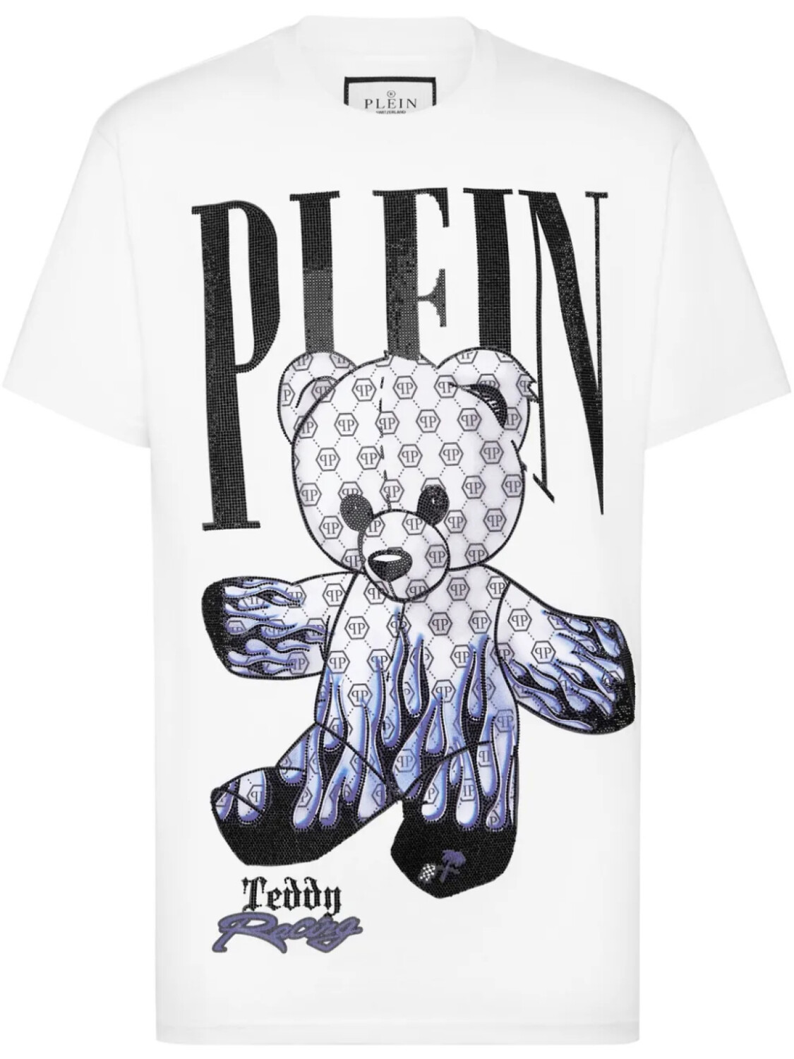 

Футболка Philipp Plein SS Teddy Bear, белый