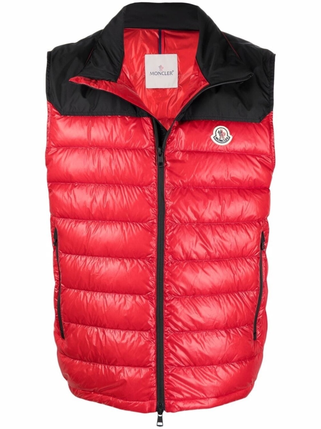 

Дутый жилет Ortac Moncler, красный