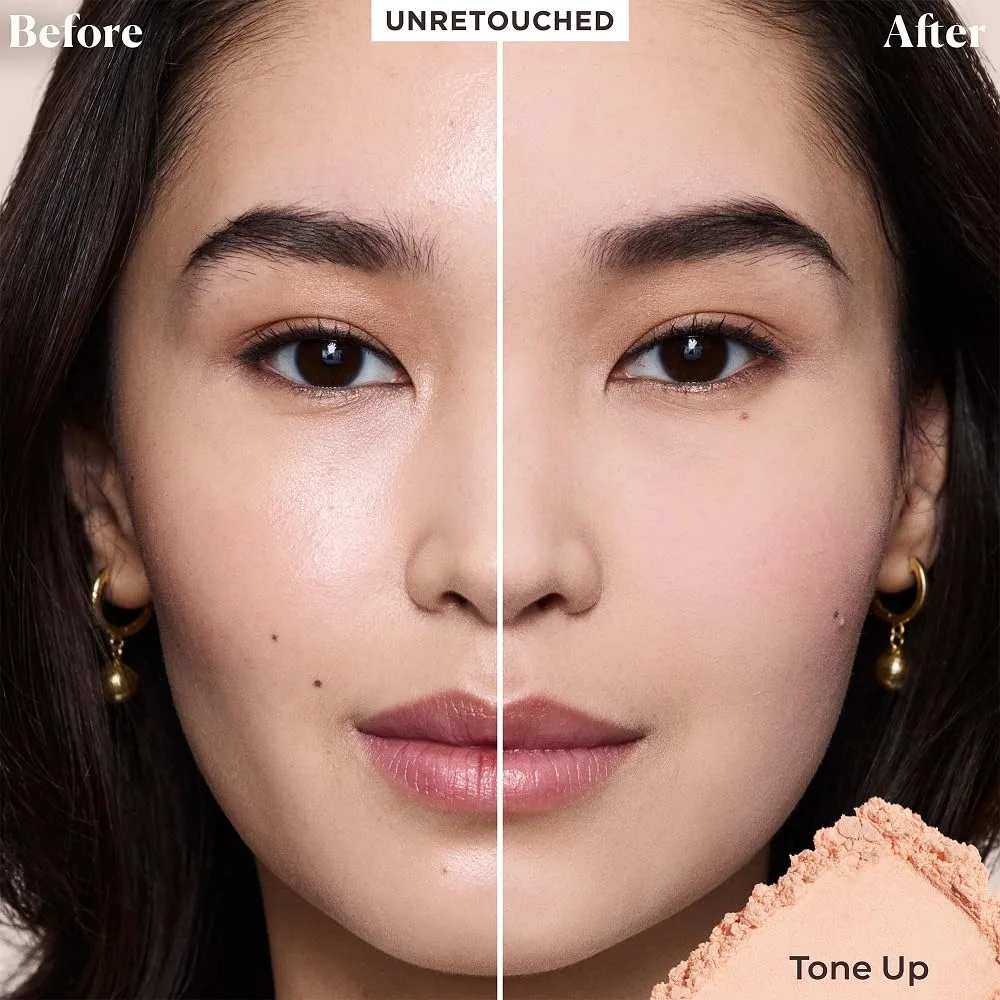 Рассыпчатая полупрозрачная фиксирующая пудра Laura Mercier в оттенке Tone-Up Rose и корректирующая пудра для области под глазами Secret Brightening Color Correcting Powder в оттенке Soft Pink Bundle. — фото 2