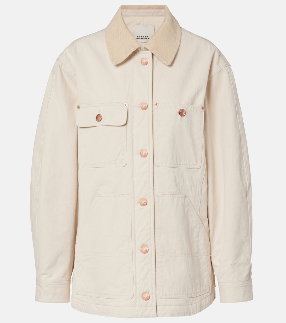 

Блузон из хлопкового нинона Isabel Marant, экрю