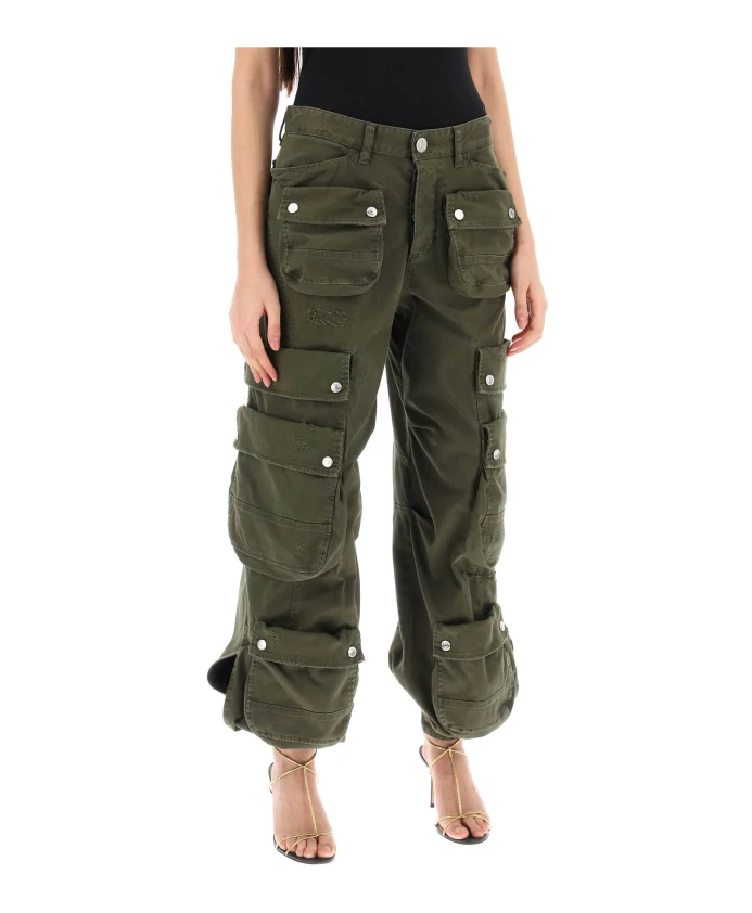 

Широкие брюки Dsquared2, зеленый