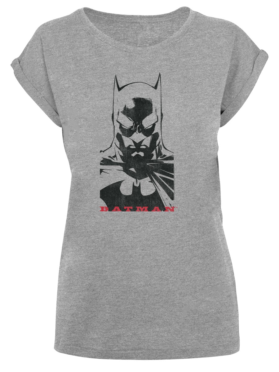 

Рубашка F4NT4STIC DC Comics Batman Solid Stare, пятнистый серый