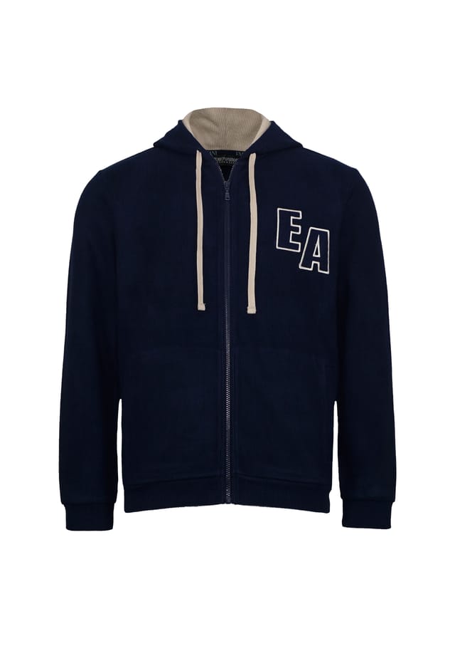 

Куртка с капюшоном Emporio Armani, синий