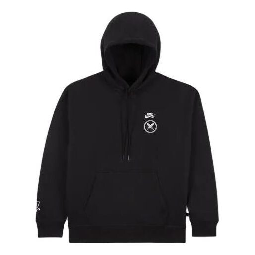 

Толстовка Nike SB x Yuto Graphic Fleece Pullover Hoodie 'Black', черный