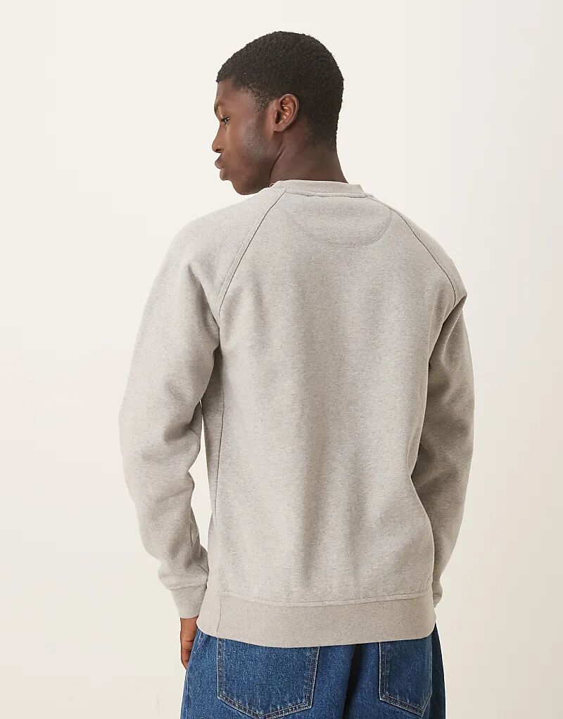 Толстовка Adidas Originals essentials серого цвета — фото 3