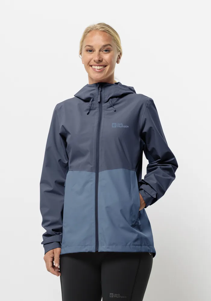 

Функциональная куртка Jack Wolfskin "WEILTAL 2L JKT W", с капюшоном, цвет Evening-Sky