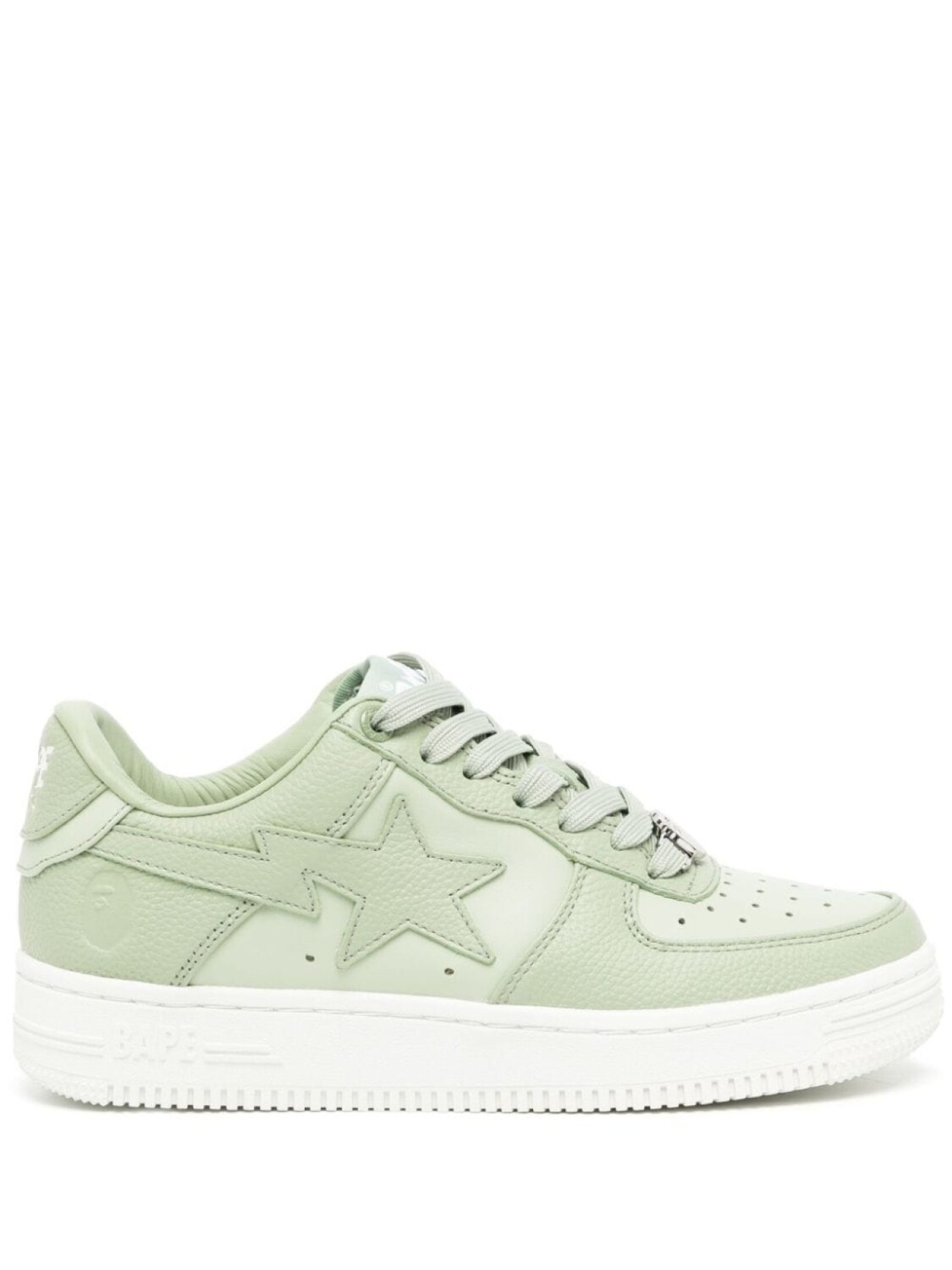 

Кроссовки с нашивкой-логотипом A BATHING APE, зеленый