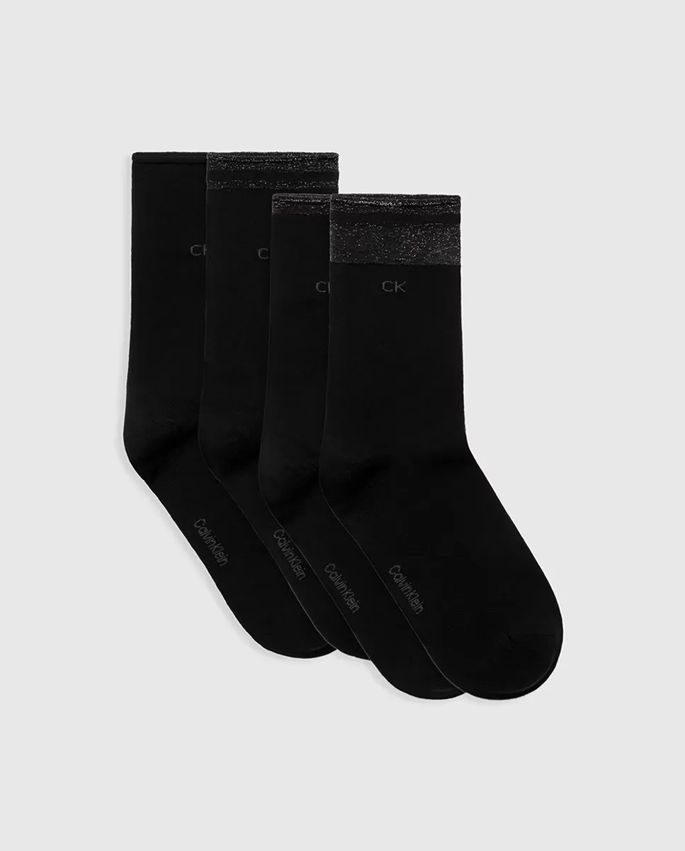 

Упаковка из 4 классических носков Calvin Klein, черный