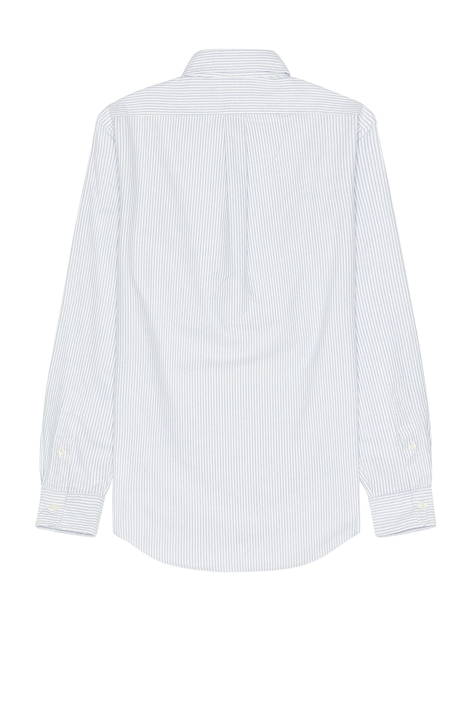 Оксфордская спортивная рубашка Polo Ralph Lauren, Blue & White — фото 2