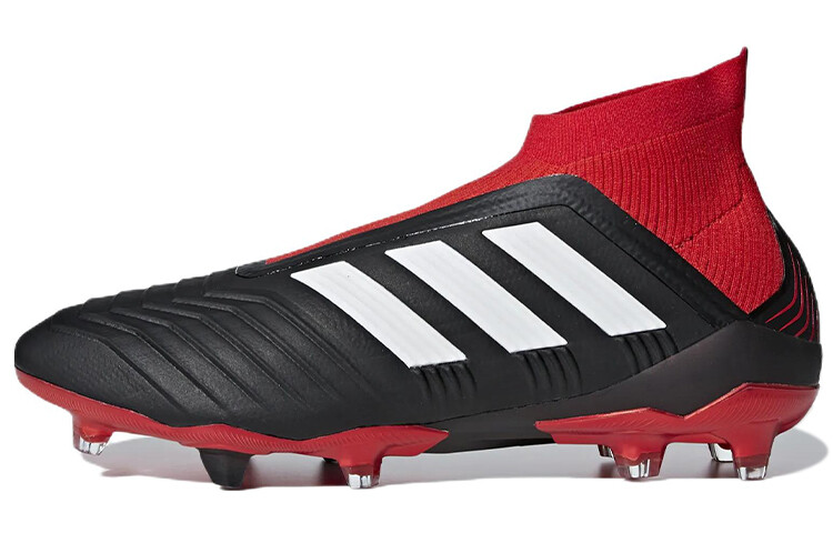

Футбольные бутсы Predator 18+ мужские, среднего размера, черные/красные Adidas
