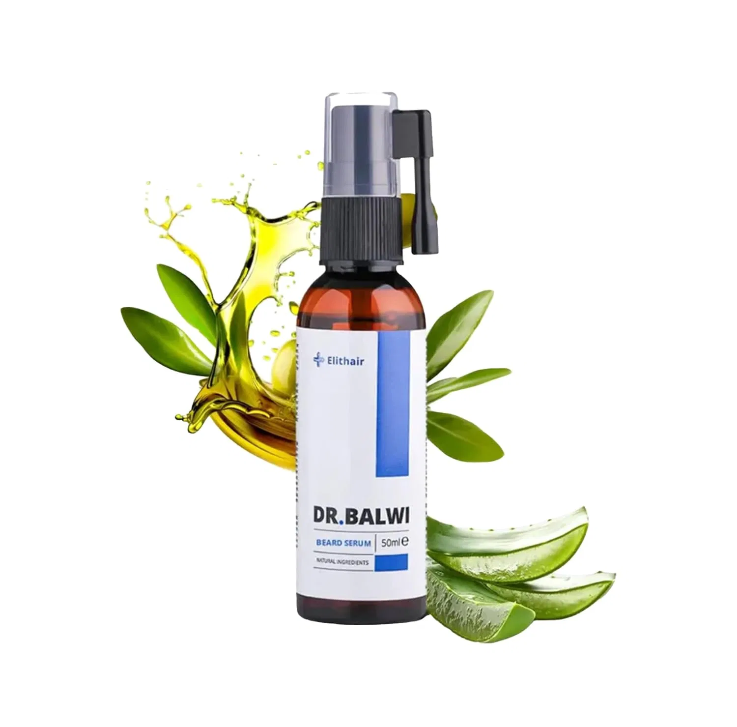 Сыворотка для бороды Dr. Balwi с Procapil, Anagain и растительными стволовыми клетками Elithair