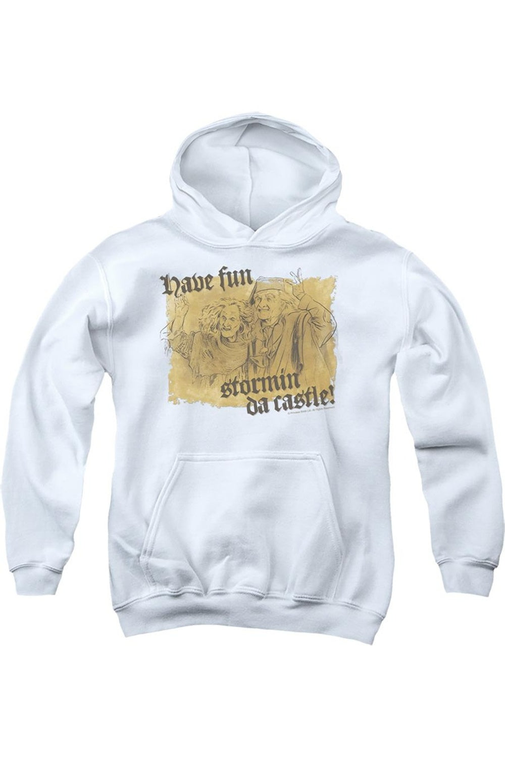 

Детская толстовка Princess Bride "Штурм замка" Gildan, белый