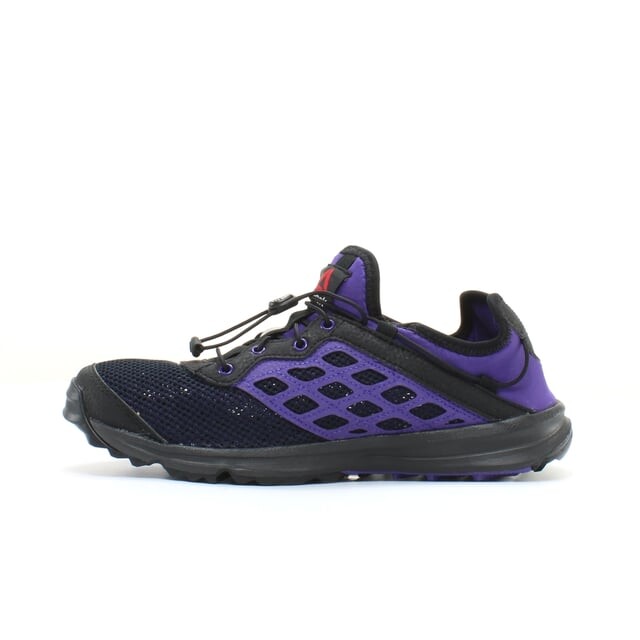 Черные и фиолетовые синтетические женские кроссовки Trail One Rush Toggle m44998 Reebok, мультиколор — фото 4