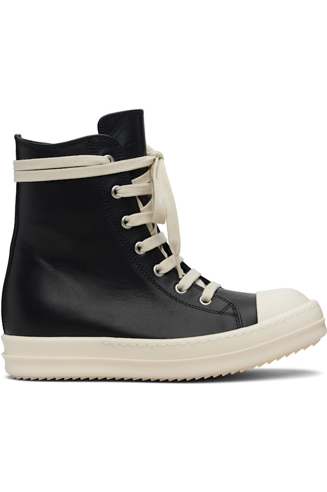 Rick Owens Черные кроссовки Temple