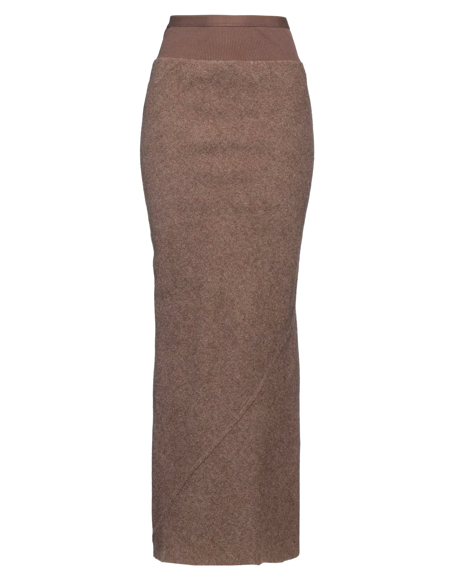 

Юбка макси Rick Owens, светло-коричневый