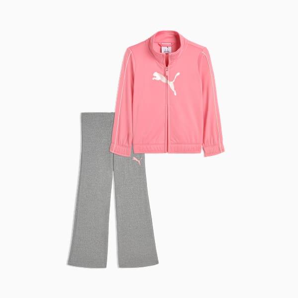 

Детская спортивная куртка и расклешенные леггинсы Matching Sets Puma, розовый