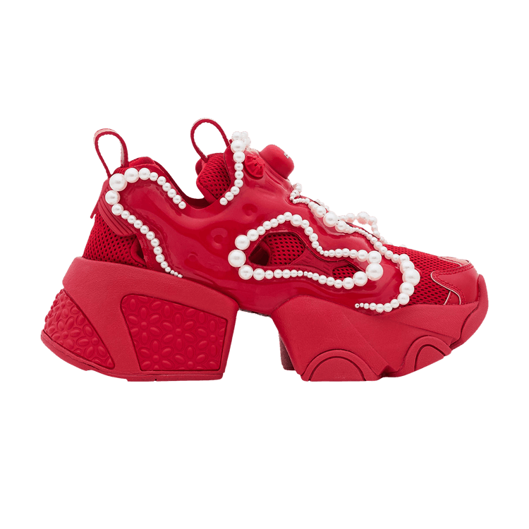 

Кроссовки Reebok Noir Kei Ninomiya x Flying Pearl Pump Fury 'Red', красный