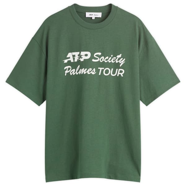 

Футболка X atp society представлена компанией end. Palmes, темно-зеленый