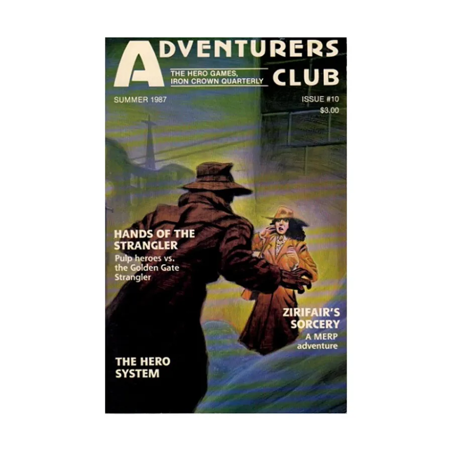 

Журнал #10 "Zirifair's Sorcery - MERP Adventure, Hands of the Strangler", Adventurer's Club Magazine