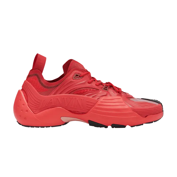 

Кроссовки Lanvin Flash-X Sneakers Lipstick, красный