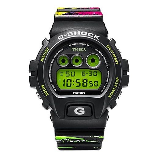 

Часы CASIO G-Shock Digital 'Black', зеленый