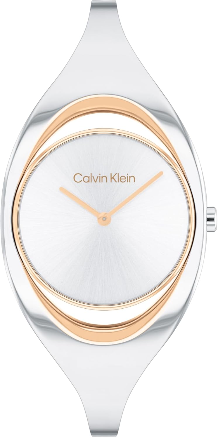 

Женские часы Calvin Klein CK Elation - минималистичный браслет 2H - подарок для нее, Two Tone, Двухцветный, Женские часы Calvin Klein CK Elation - минималистичный браслет 2H - подарок для нее, Two Tone