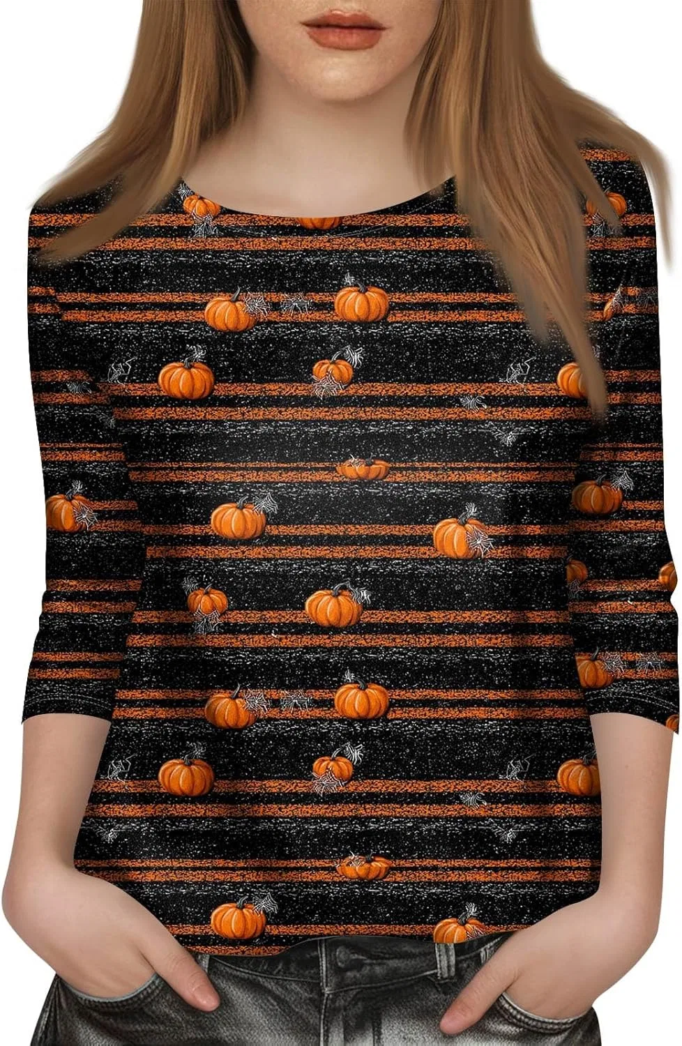 Худи женское с принтом Halloween, Generic, 2-multicolor — фото 3