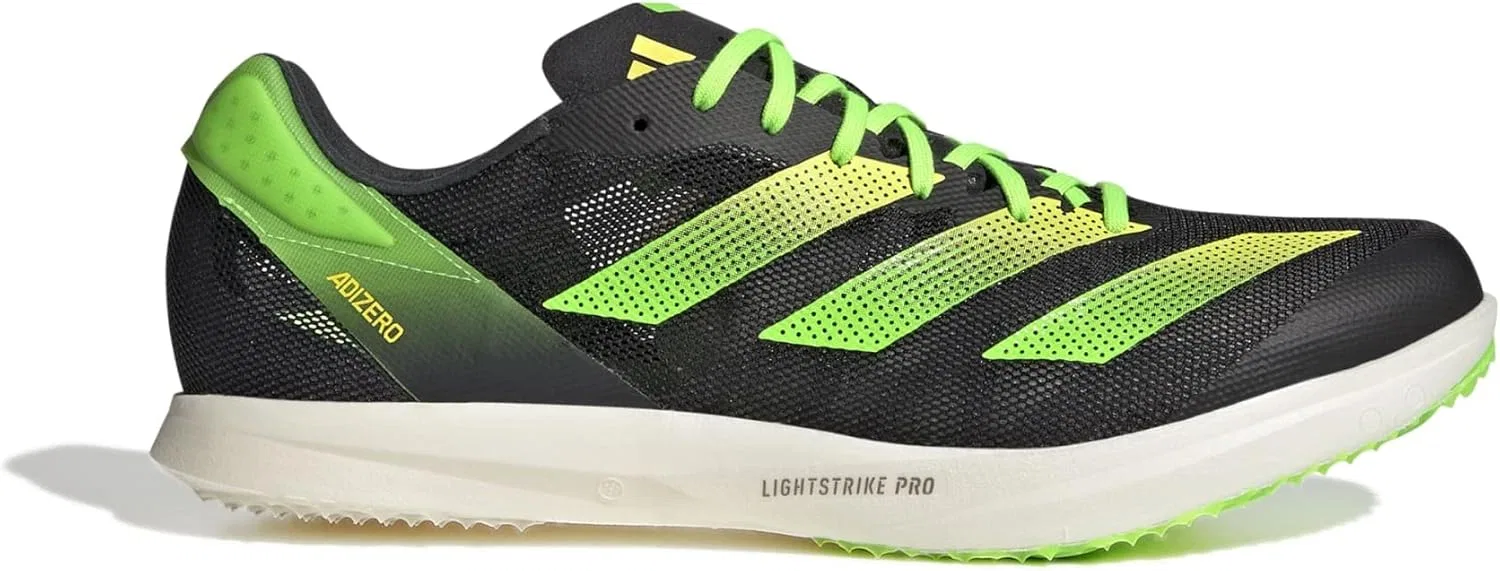 Adidas Adizero Avanti TYO Кроссовки с шипами унисекс, черные GrAdidas Adizero Avanti TYO Track Schoenen Unisex Zwart Groen — фото 2