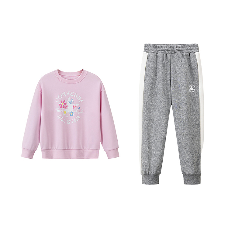 

Детский спортивный комплект Casual Sportswear 2 Piece Set Converse, розовый