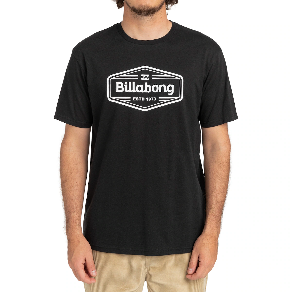 

Мужская футболка с торговой маркой Billabong, черный