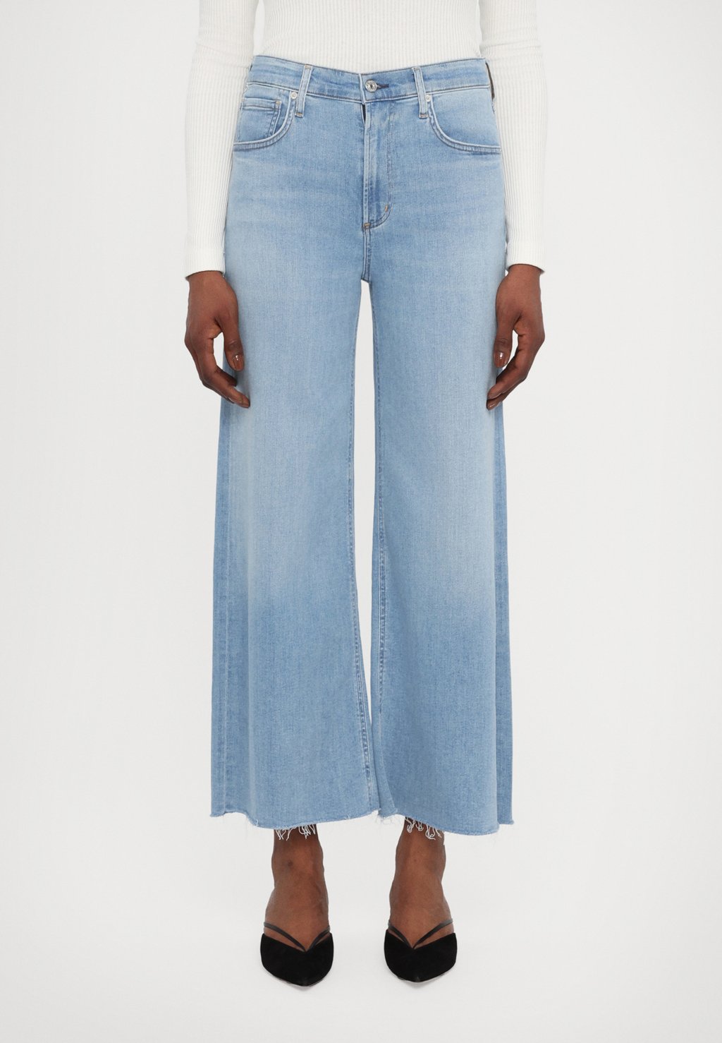 

Джинсы свободного кроя LYRA WIDE LEG CROP Citizens of Humanity, синий