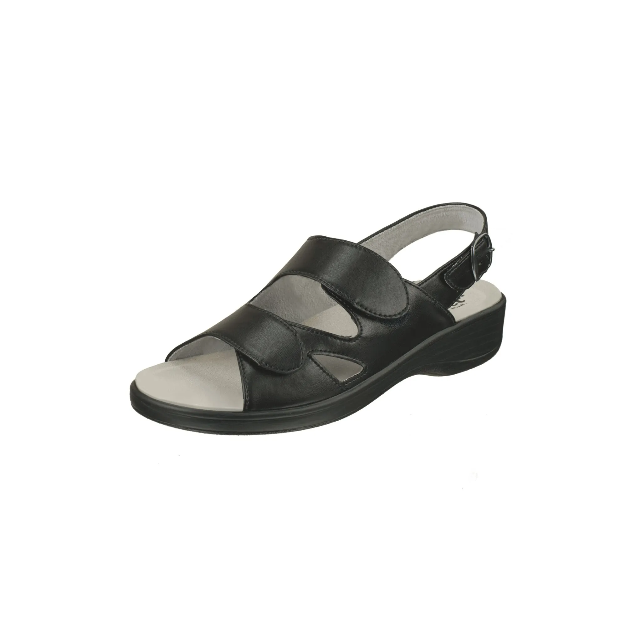 Сандалии Natural Feet "Cornelia" с удобной эластичной резинкой Sola, черный