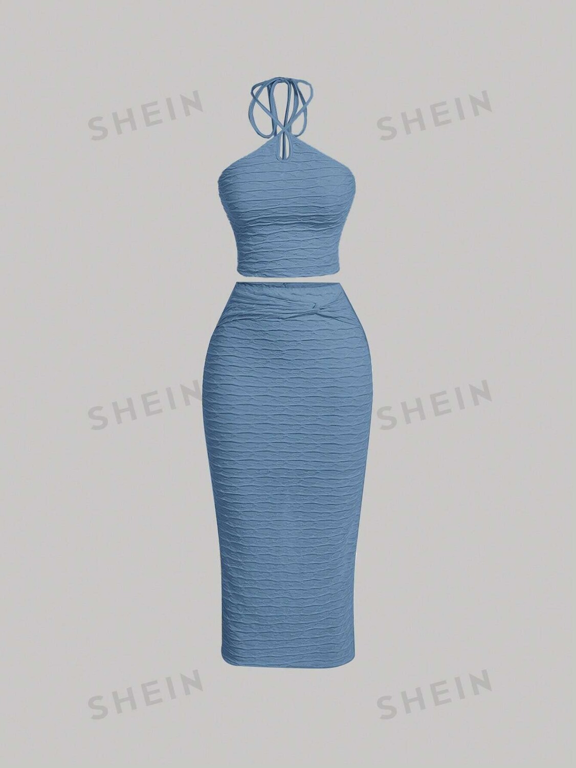 

Топ женский Shein Mod, синий
