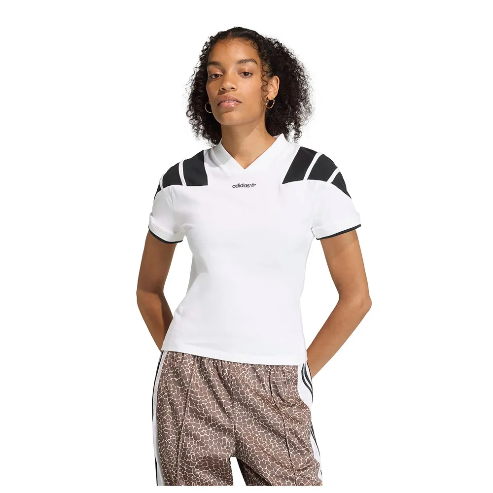 

Футболка с коротким рукавом adidas Originals Blocked, белый