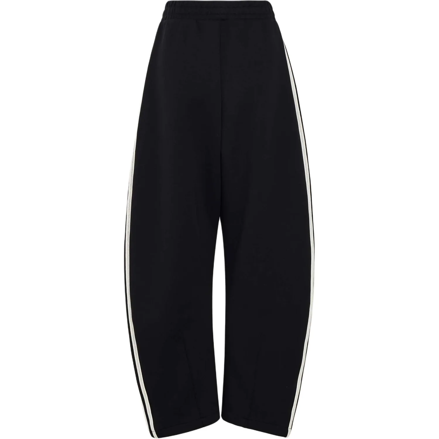 Кривые брюки вязаные женские Adidas Originals, черный — фото 3