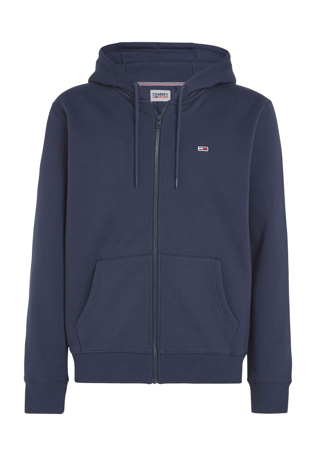 

Толстовка, капюшон, прямого кроя, вышивка логотипа, мужская TOMMY Jeans, синий