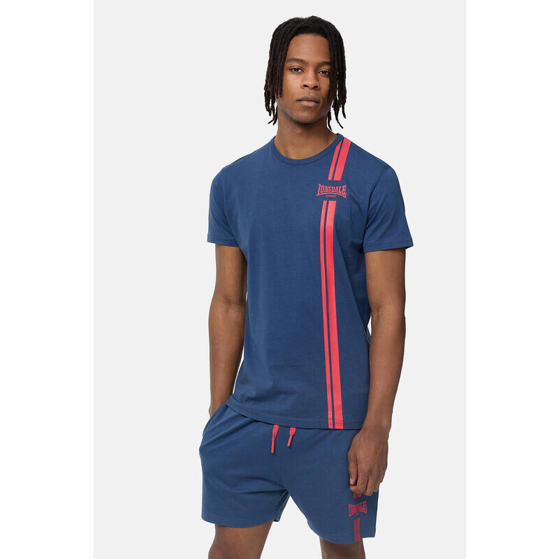 

Спортивная футболка Lonsdale, цвет navyblau/rot