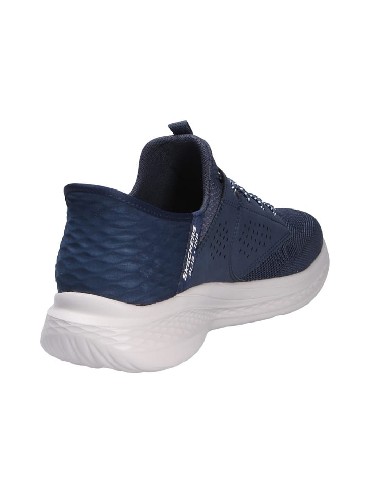 Skechers Низкие кроссовки SLADE CASTER синего цвета — фото 4
