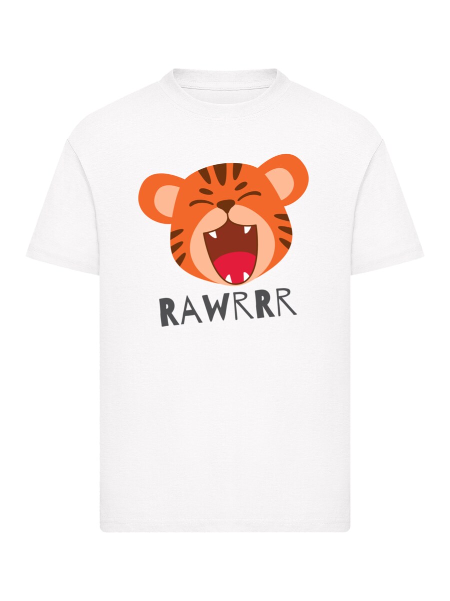 

Рубашка F4NT4STIC Tiger Süßes Tier, белый
