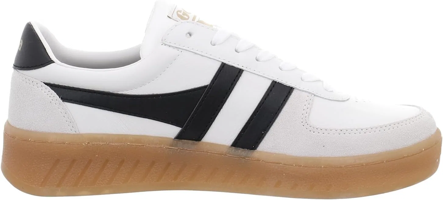 Мужские кроссовки Gola Elite Grandslam, White Black Gum — фото 3