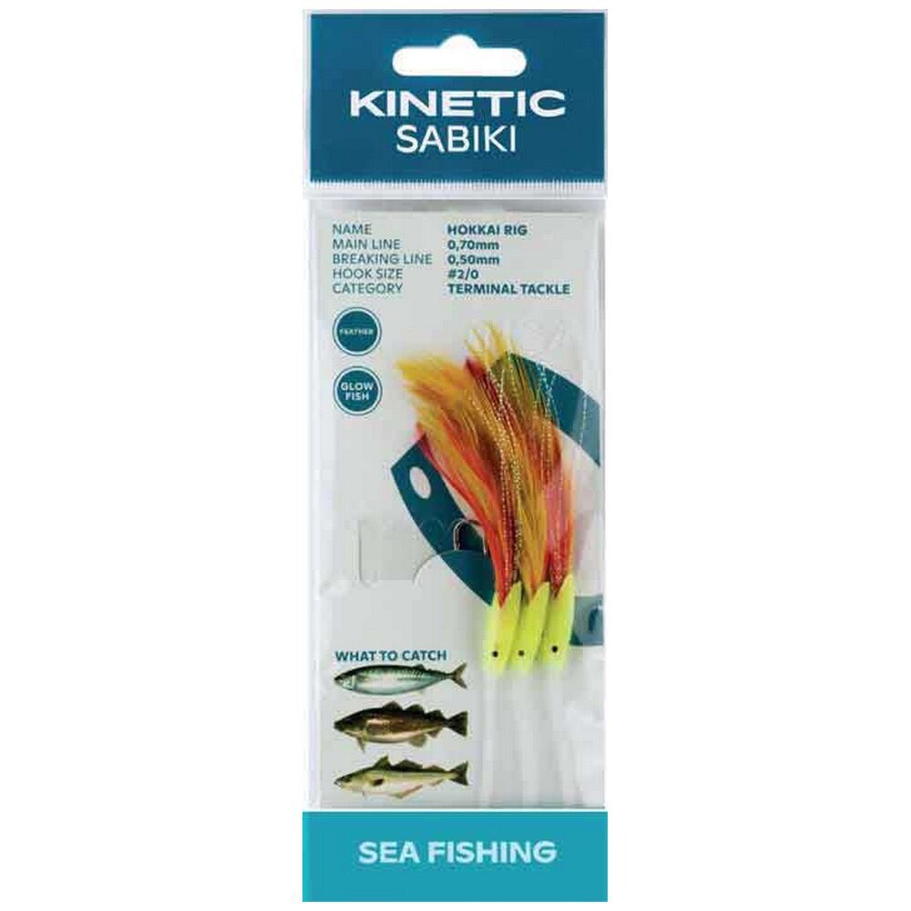 

Оснастки Kinetic Sabiki Hokkai, прозрачный