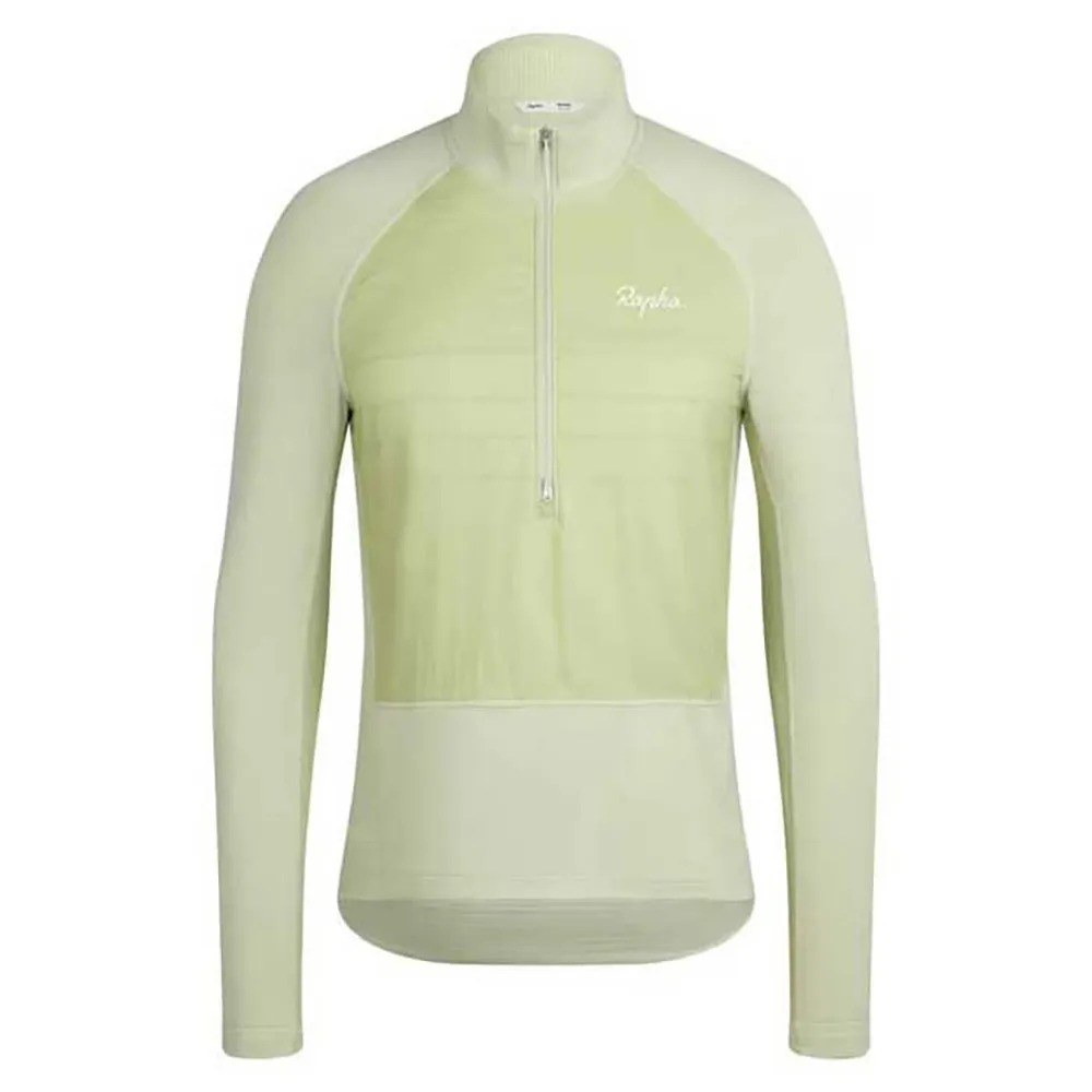 

Толстовка Rapha Explore Zip Neck, зеленый
