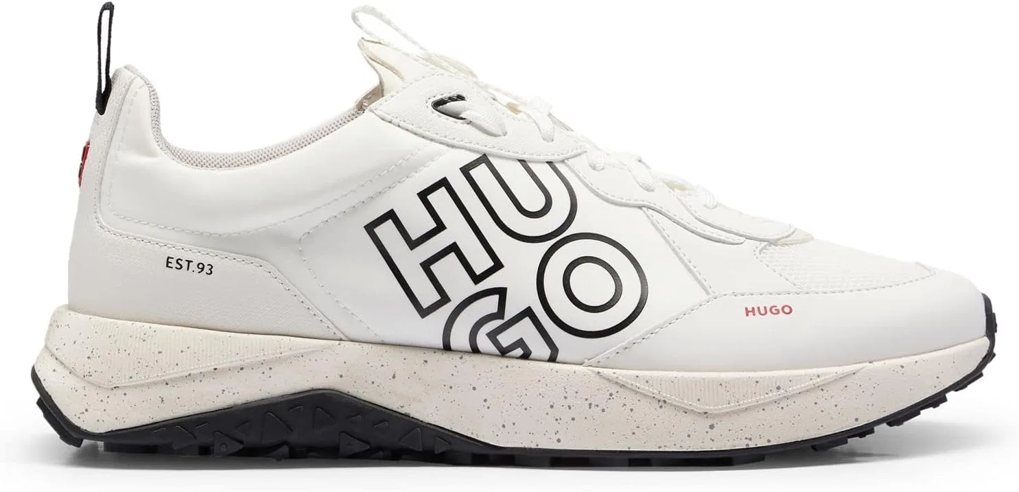 Мужские кроссовки HUGO Kane_runn_nylg для бега, White