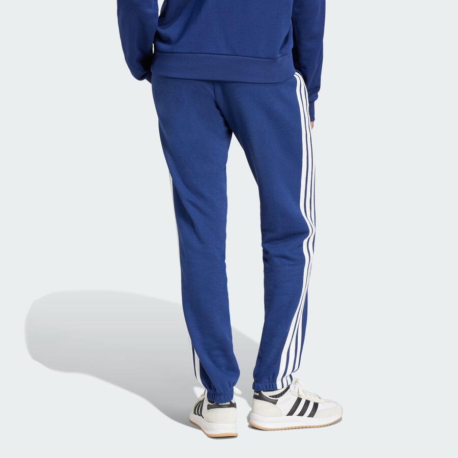 ADIDAS Брюки Essentials с тремя полосками и манжетами из французского трикотажа — фото 3