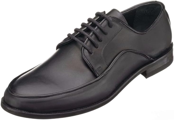 

Мужские черные кожаные классические туфли DALGALA большого размера, ручной работы, с шнуровкой для делового стиля