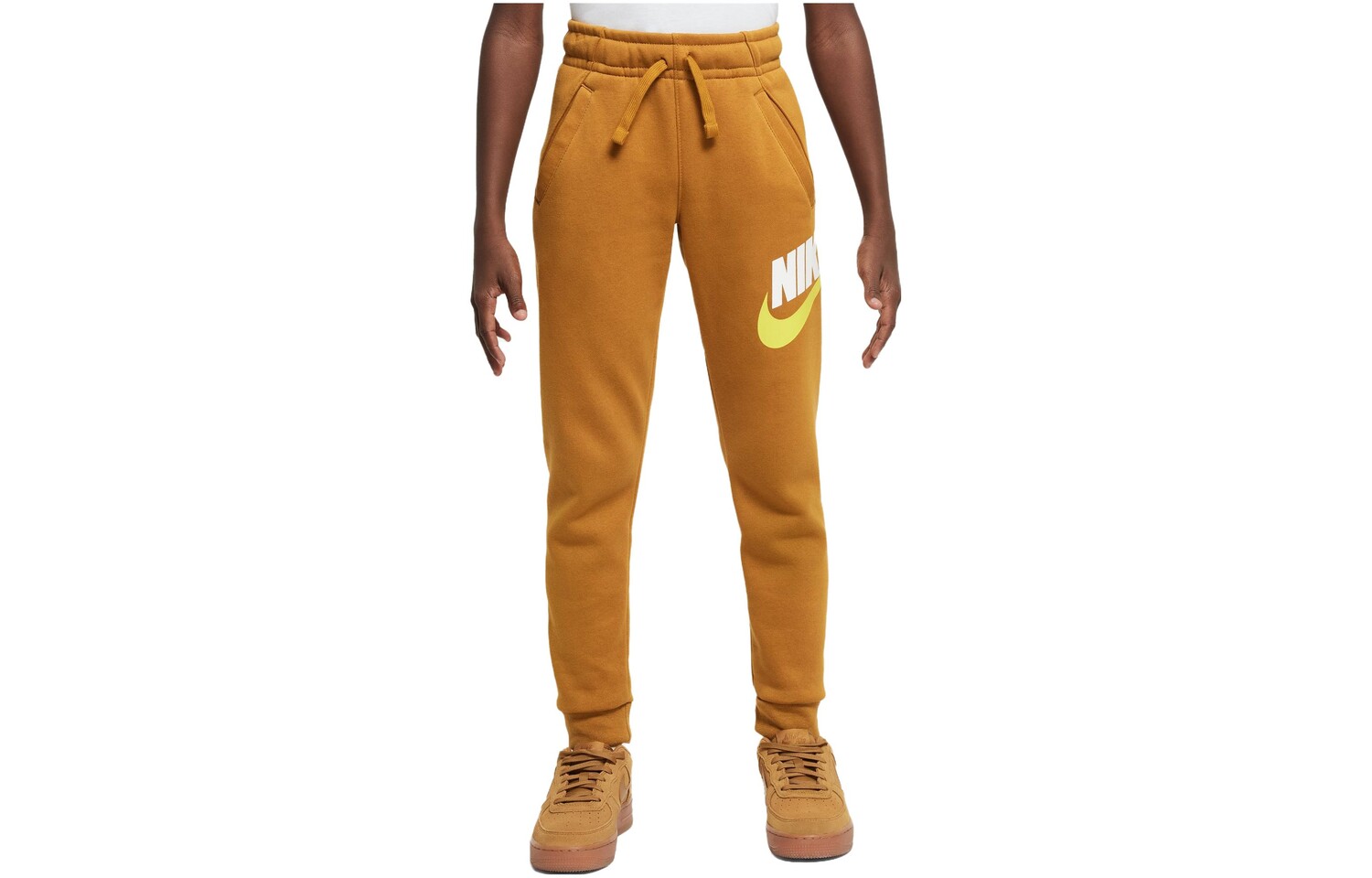 

Детские трикотажные спортивные штаны Nike, цвет Tawny